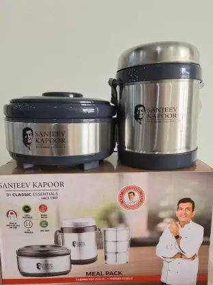Sanjeev Kapoor Meal Pack Thermoware Casserole & Thermo Lunch Box - Image 7