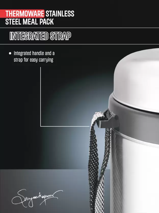 Sanjeev Kapoor Meal Pack Thermoware Casserole & Thermo Lunch Box - Image 5