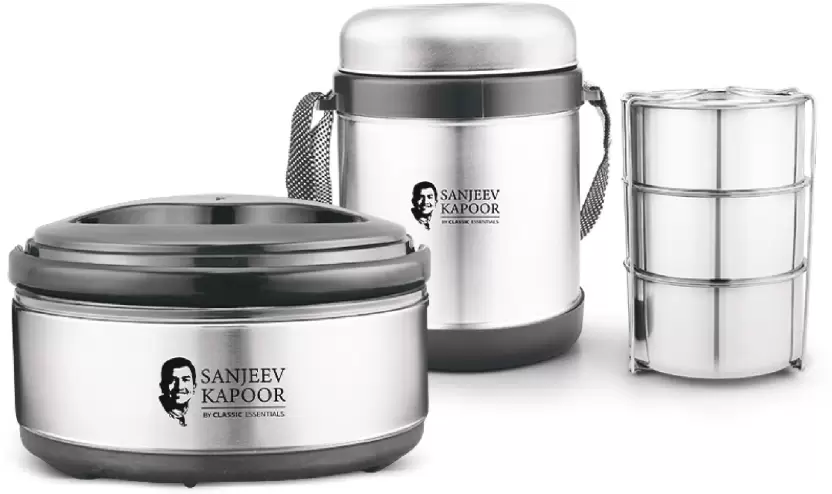 Sanjeev Kapoor Meal Pack Thermoware Casserole & Thermo Lunch Box - Image 2
