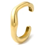 Sculpted Wave Bangle